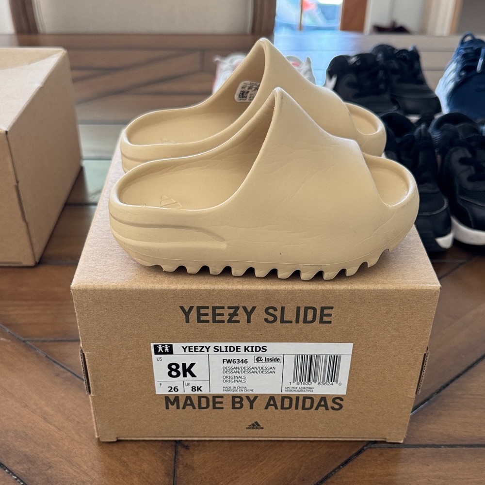 adidas Kids Slide in Sand